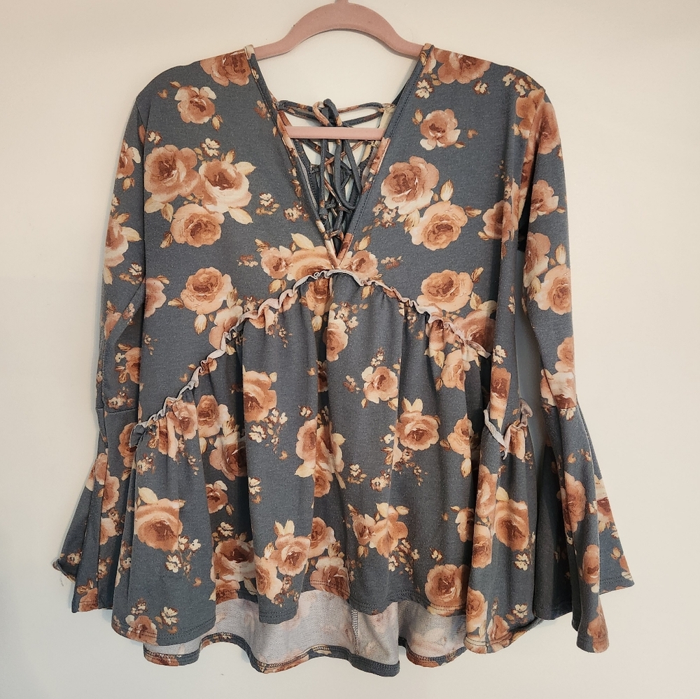 Alter'd State Long Sleeve Boho Shirt